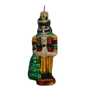 Christopher Radko Nutcracker Trio Little Gems Red Christmas Ornament 3” Tall